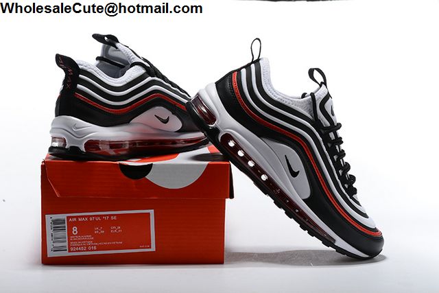 White Black Red Nike Air Max 97