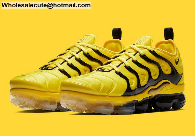 Nike Vapormax Plus Black Yellow