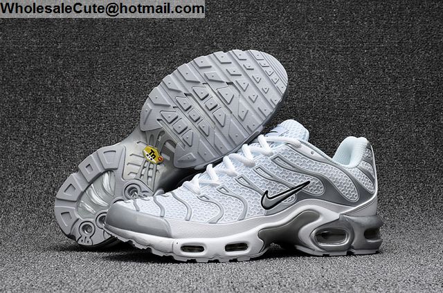 Air Max Plus TXT White Silver