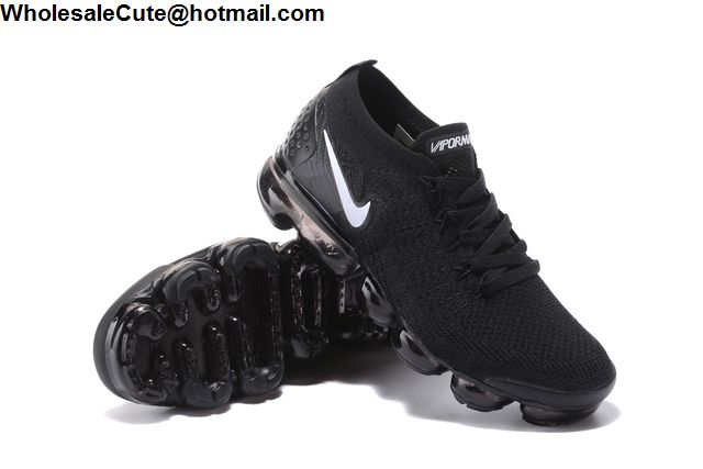 Nike Air VaporMax Flyknit Black White