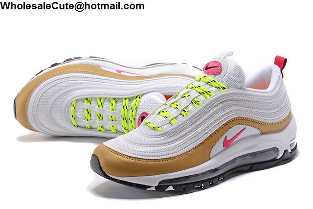 Nike Air Max 97 Light Bone Deadly Pink