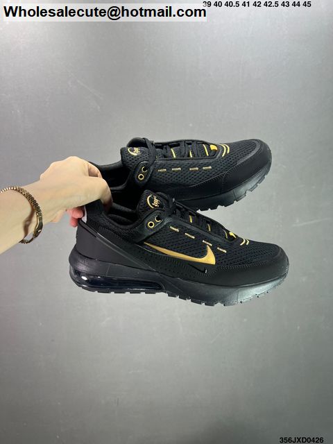 Air Max pulse black gold