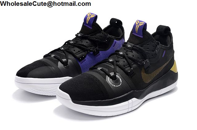 Nike Kobe AD EP Black Gold purple