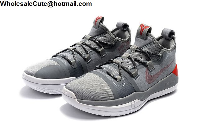 Nike Kobe AD EP Grey Red White