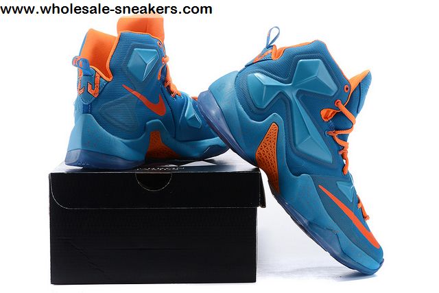 Blue Nike Lebron 13