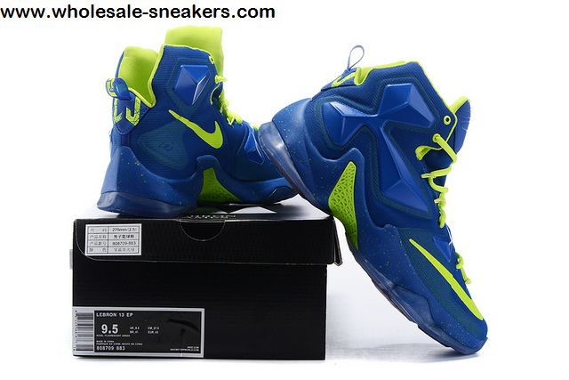 Blue Nike Lebron 13