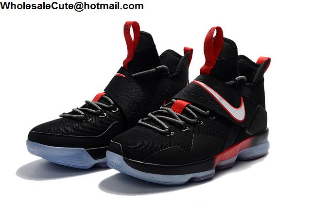 Nike Lebron 14 Black Red White