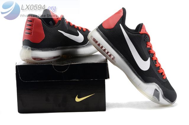 Black White Nike Kobe 10