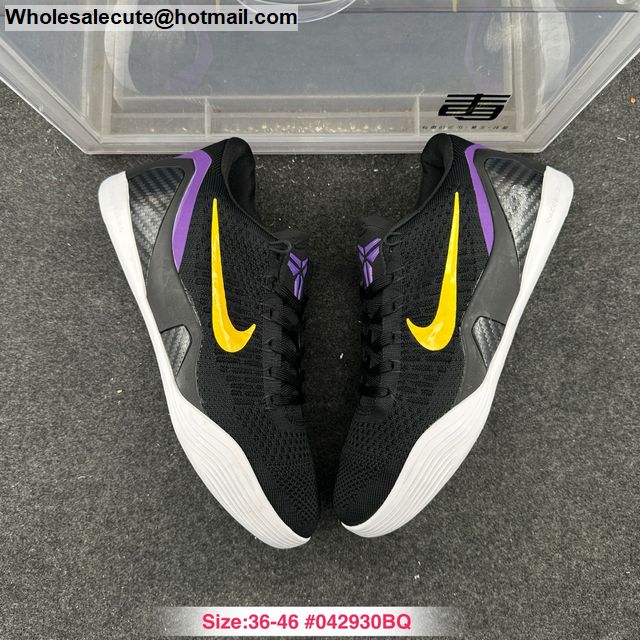 kobe 9 black purple