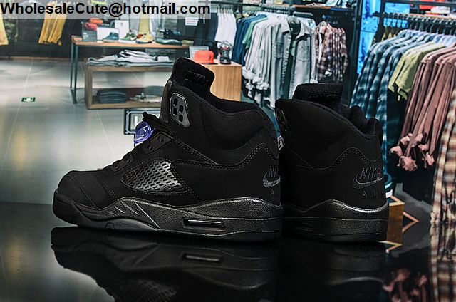 Air Jordna 5 Triple Black