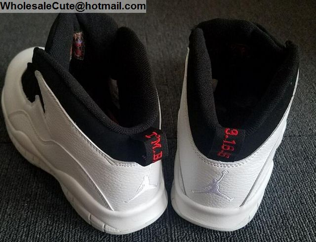 White Black Air Jordan 10