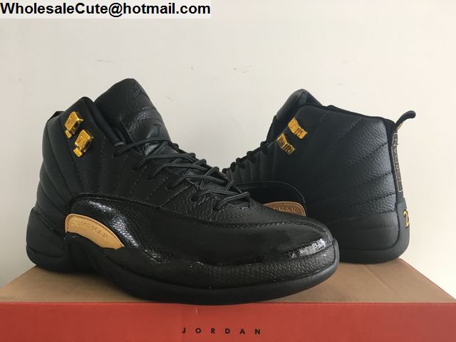 Air Jordan 12 Black Gold