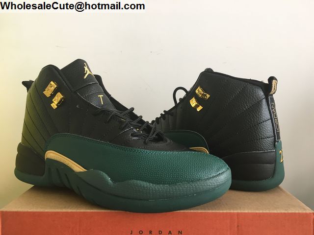Air Jordan 12 Black Green