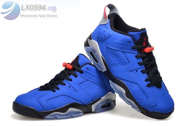 Air Jordan 6 Low Blue
