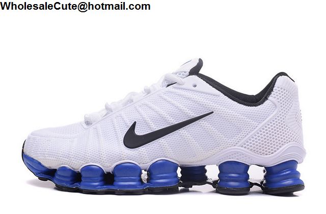 Nike Shox TLX White Blue