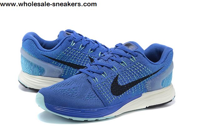 Nike Flyknit LunarGlide 7 Blue