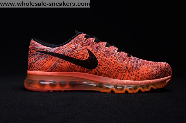 Nike Flyknit Max Orange