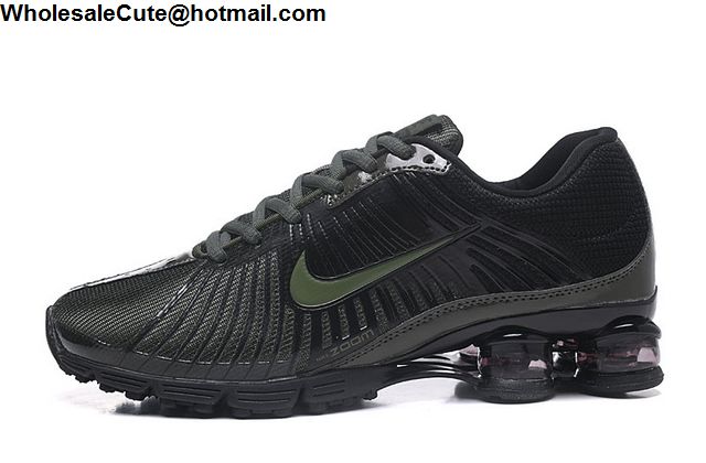 Nike Shox Black Green