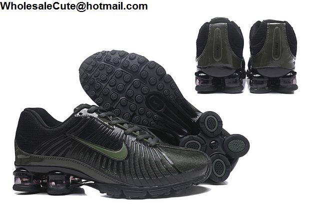 Nike Air Shox Black Green