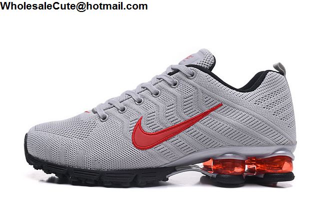 Nike Shox Grey Red