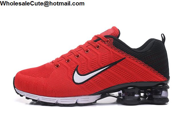 Nike Shox Red White Black
