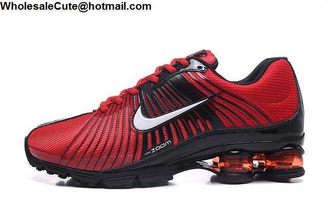 Nike Shox Red Black