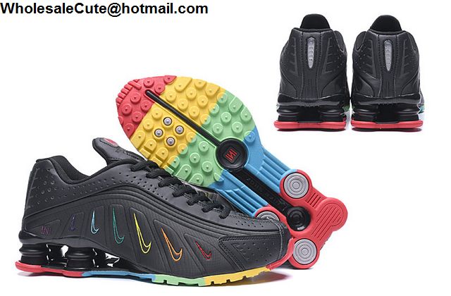 nike shox r4 neymar black