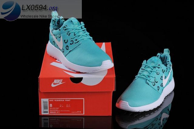 Nike Roshe Run Print Blue