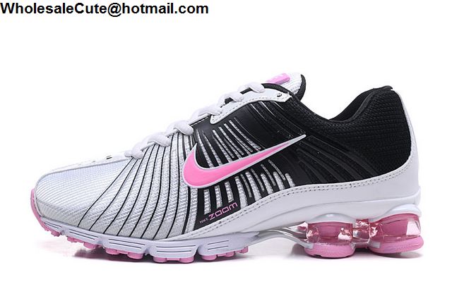 Nike Shox White Black Pink